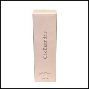 Oak Essentials Nightly Retinol Serum 30ml 1 fl oz Gentle Effective Anti-Aging